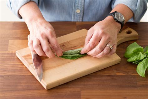 How to Cut Basil, Thyme, Cilantro and Other Fresh Herbs