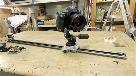 Build an advanced DIY motion control slider for timelapse and stop motion animation