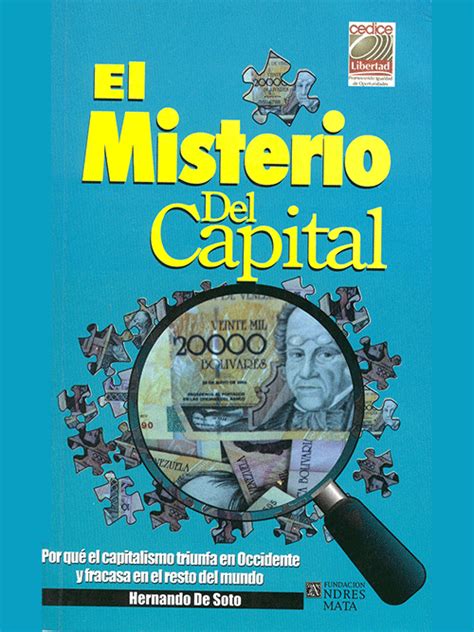 El Misterio Del Capital Libreria Cedice