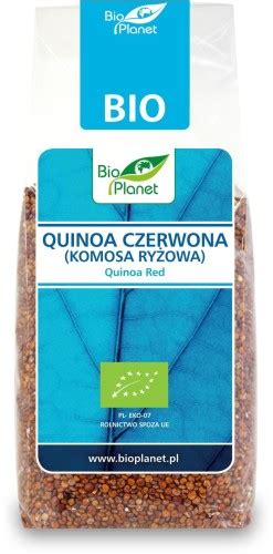 QUINOA CZERWONA KOMOSA RYŻOWA BIO 250 g BIO PLANET Sklep Swanson