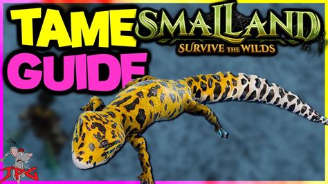 How To Tame A Gecko In Smalland Survive The Wilds Rhino Beetle Boss