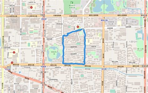 Sanlitun Map