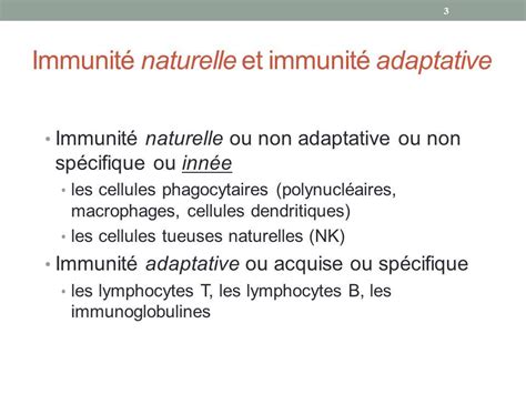 Immunologie G N Rale Olivier Detournay Immunologie Etude Des