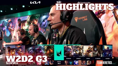 G Vs Th Highlights Week Day Lec Winter G Esports Vs