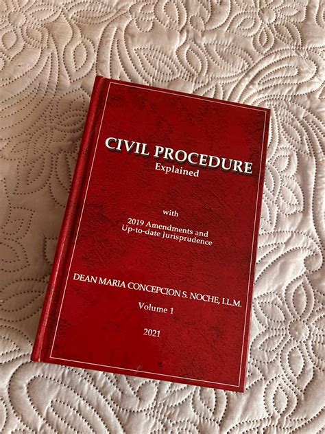 Civil Procedure Explained Dean Noche Volume Hobbies Toys