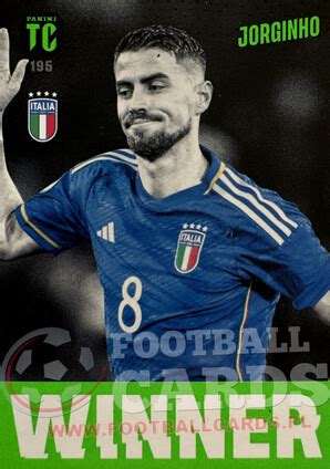 top class  winner jorginho  footballcards