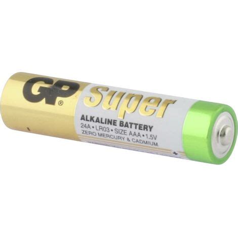 Gp Super Batteria Ministilo Aaa Alcalina Manganese V Pz