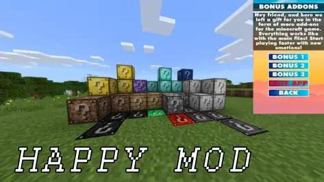 Happy Mod Minecraft - Download Happy Mod For Minecraft android on PC
