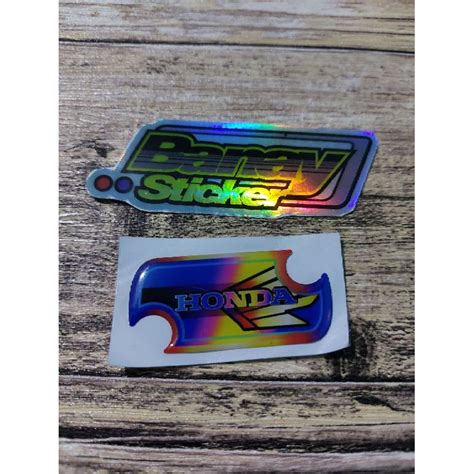 Jual Stiker Emblem Tutup Minyak Rem Timbul Honda Shopee Indonesia