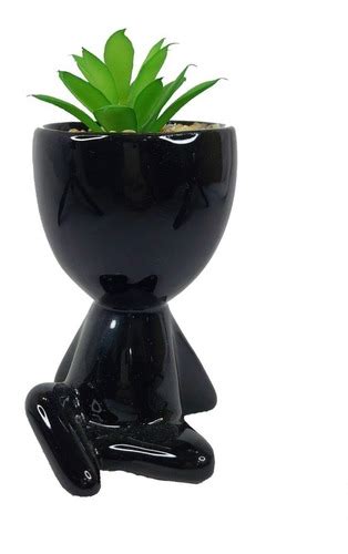 Vaso Decorativo Robert Plant Suculenta Bbb Bob Parcelamento Sem