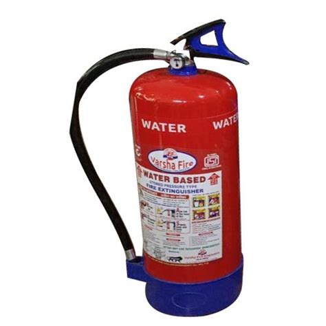 Mild Steel Water Based Fire Extinguisher Capacity Kg At