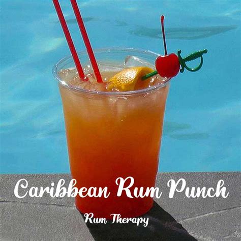 Caribbean Rum Punch | Rum Therapy