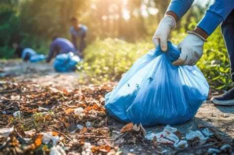 Un Grupo De Voluntarios Ambientalmente Conscientes Que Se Unen Para