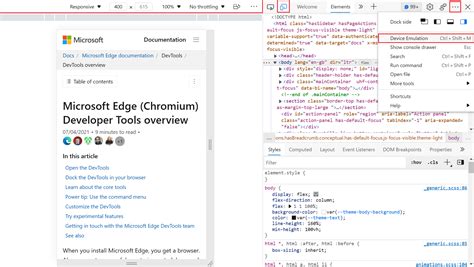 Improving Devtools Accessibility In Microsoft Edge