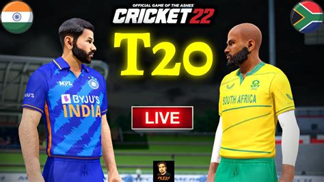 India Vs South Africa T20 Match Cricket 22 Live Rtxvivek Later