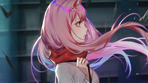 Zero Two Darling In The Franxx 4k Ultra Hd Wallpaper