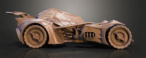 Fichier STL BATMAN BATMOBILE Plan imprimable en 3D à téléchargerCults