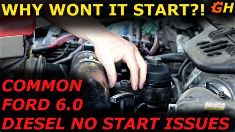 Powerstroke Crank No Start