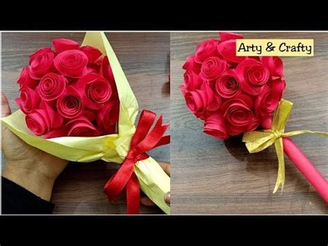 Paper Craft Flower Bouquet - papercraft among us