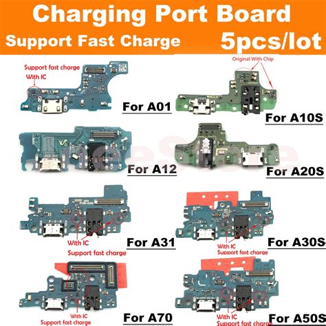 Placa Portu Ria De Carregamento Cabo Flex Vel Para Samsung A10 A12