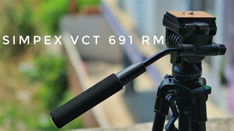 Simpex VCT 691 RM Video Tripod Review YouTube