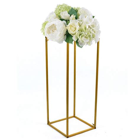 Buy TFCFL 4 10 Pcs Gold Wedding Flower Stand Metal Vase Column Stand