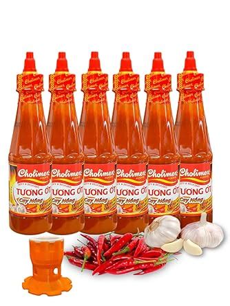 Amazon NROMBOX CHOLIMEX Hot Chili Sauce Tuong Ot Tương ớt