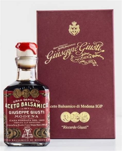 Giuseppe Giusti Aceto Balsamico Di Modena IGP 3 Medaglie D Oro Winestyle