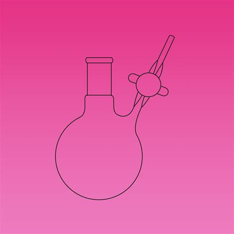 Schlenk Flask Reaction With Glass Stopcock And Socket Glass Dixon