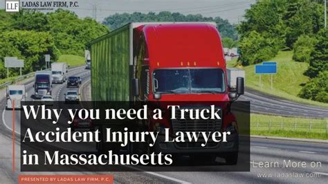 Ppt Why You Need A Truck Accident Injury Lawyer In Massachusetts