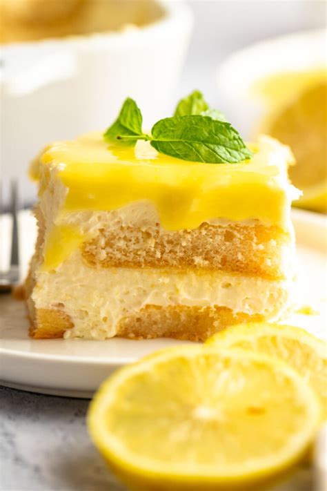 Lemon Tiramisu W Lemon Curd Rich And Delish