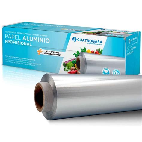 Rollo De Papel Aluminio Profesional Hosteler A Cm