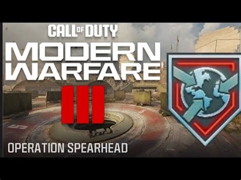 MW3 War Gameplay Operation Spearhead YouTube