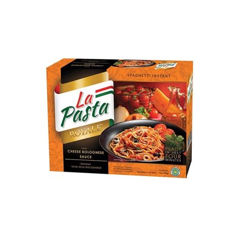 LA PASTA ROYALE CHESEE BOLOGNESE 1X24X102GR | Indonesia Distribution Hub
