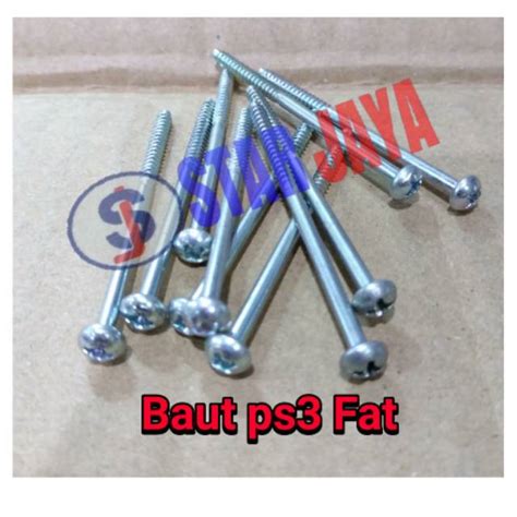 Jual Mur Baut Mesin Ps3 Fat Isi 10 Pcs Shopee Indonesia