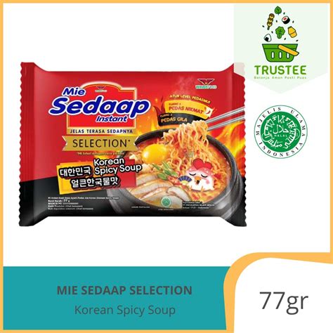 Jual Mie Sedaap Instan Kuah Korean Spicy Soup Ayam Pedas Ala Korea