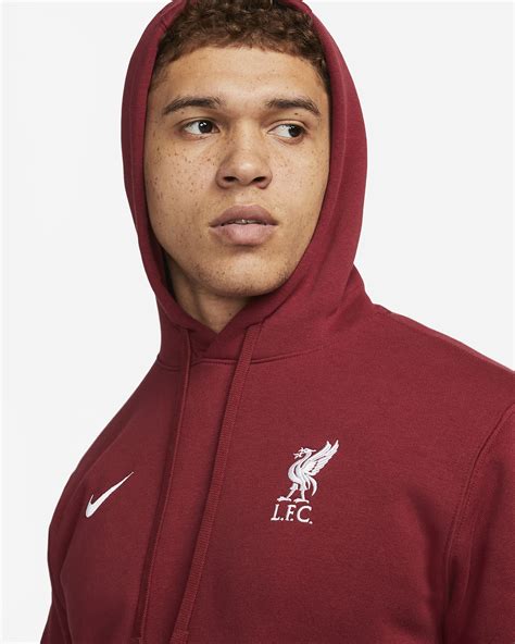 Liverpool F C Club Fleece Mens Nike Pullover Hoodie Nike Vn