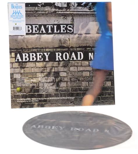 THE BEATLES ABBEY Road Limited Edition Picture Disc Remastered 50th