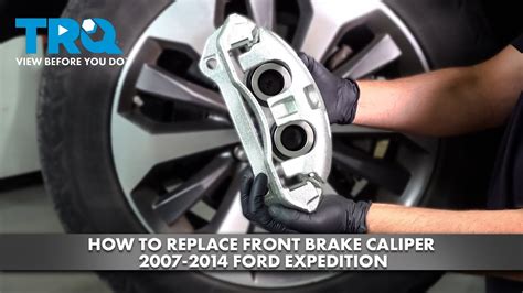 How To Replace Front Brake Calipers Ford Expedition Youtube