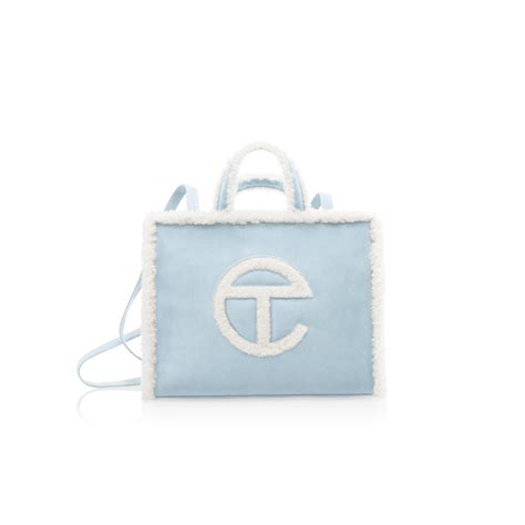 Ugg X Telfar Medium Shopper Blue Shop Telfar