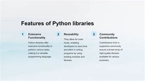 Python Libraries Numpy Pandas Matplotlib Pptx