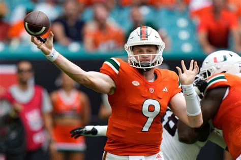 Former Miami QB Tyler Van Dyke CT Native Transferring To Wisconsin