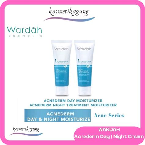 Jual Wardah Acnederm Day Night Treatment Moisturizer Ml Shopee