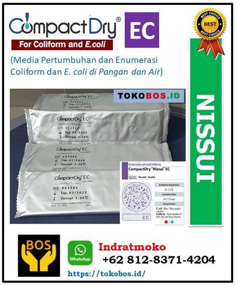 Nissui Compact Dry Ec Wa Indratmoko