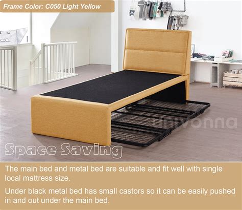 3in1 Pull Out Bed Frame | Univonna