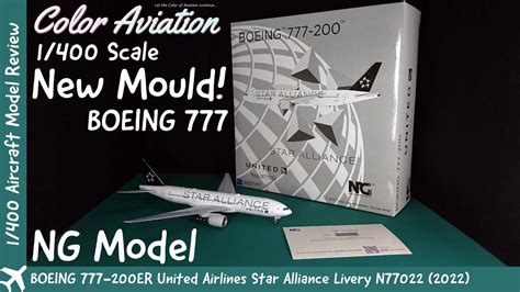 Scale Ng Model First New Boeing Mould United Airlines