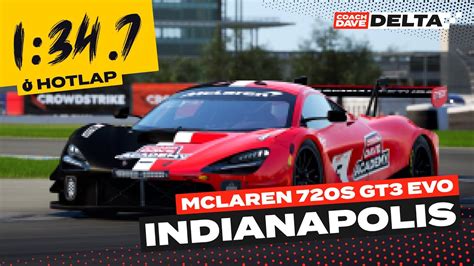 Acc Onboard Lap Mclaren S Gt Evo At Indianapolis Cda Qf Youtube