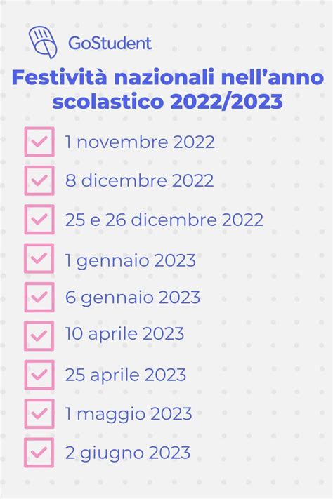 Vacanze Scolastiche 20222023 Ecco Le Date Delle Festività Nazionali