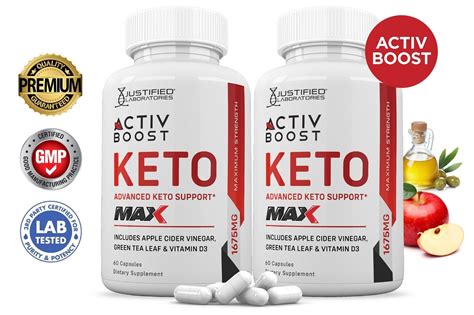 Activ Keto Boost Acv Max Pills 1675 Mg Stronger Than Gummies Keto