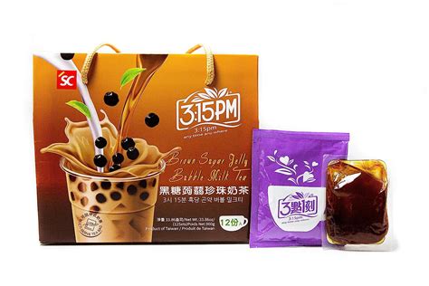 315pm Brown Sugar Milk Tea With Konjac Jelly Authentic Bubble Tea